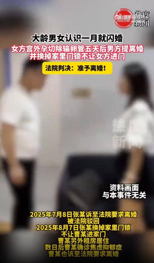 皇冠信用网占成代理_大龄男女认识一月闪婚皇冠信用网占成代理，妻子切除输卵管几天后丈夫提离婚