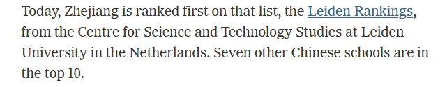 皇冠信用网会员_全球媒体聚焦︱美媒：全球高校科研成果排名“中升美降” 引发美国学术界担忧